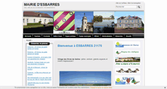 Desktop Screenshot of mairie-esbarres.fr