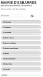 Mobile Screenshot of mairie-esbarres.fr
